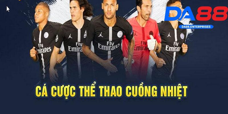 Loại hình phổ biến ở thể thao DA8